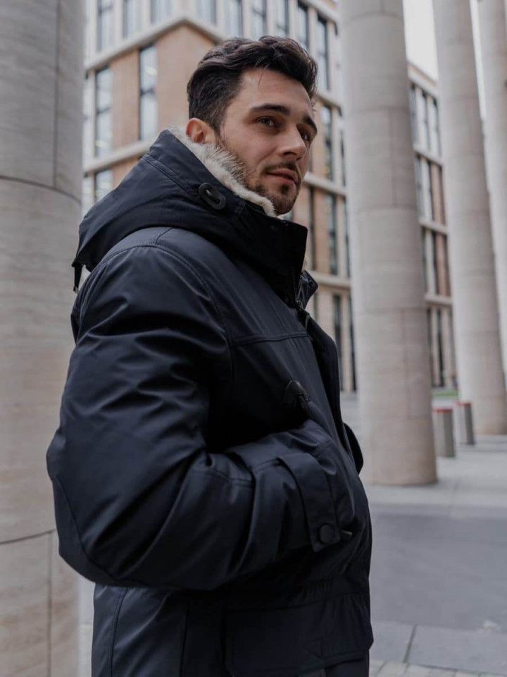 Парка с меховым капюшоном Benjamin в СПб купить - фото 2