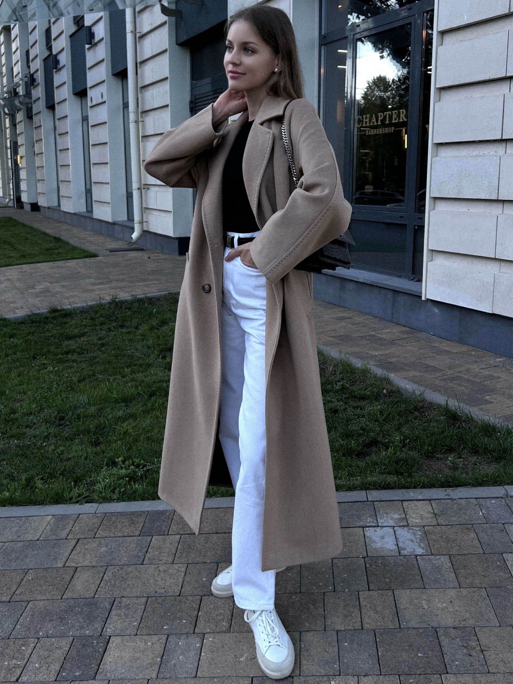 Пальто женское Silvia Beige