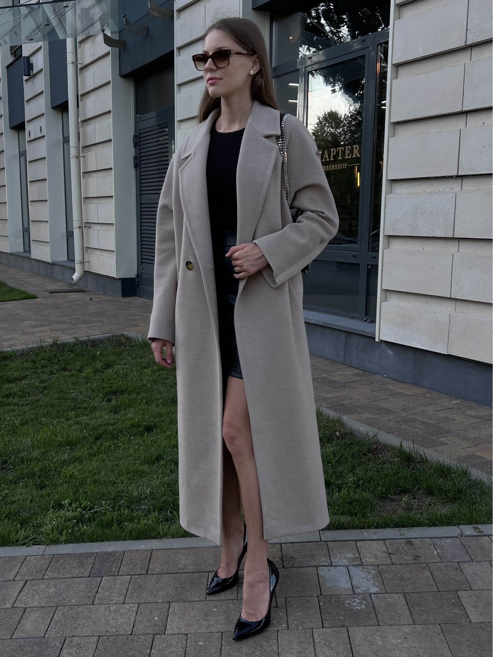 Пальто женское Chiara Beige